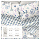 Azure Collection Coastal Quilt Set by Great Bay Home