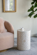 14x14x20" Decorative Drum Stool