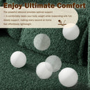 Modern Floor Sleeper Sofa Bed With 2 Pillows, Convertible Twin Size Folding Mattress For Living Room