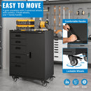 Metal Tool Garage Storage Cabinet with 5 Drawers and 1 Door by HouseOfZazla