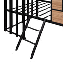 Loft Bed With Roof, Window, Guardrail, Ladder by HouseOfZazla
