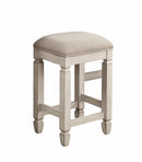 Console Table With 4 Stools - Antique White by HouseOfZazla