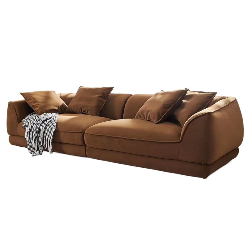 Nordic Modern Sofa With Removable Pillowcase, High Density Sponge Filling, 4 Throw Pillows, photo 13 of 14