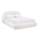 Archie Puffy Grounded - Upholstered Platform Bed by HouseOfZazla