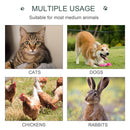 8' x 4' x 6' Dog Playpen Outdoor, Dog Kennel Dog Exercise Pen with Lockable Door, Water-resistant Canopy, for Medium and Large Dogs