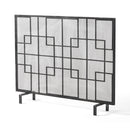 Dorothy - Modern Single Panel Iron Fire Screen