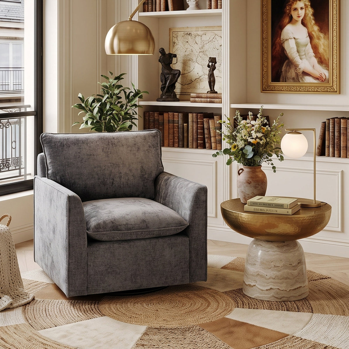 360° Swivel Accent Chair, photo 4 of 10