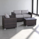 Stylish Sofa Seating Group With Cushions Perfect For Outdoor Gatherings by HouseOfZazla