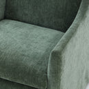 Luisa - Skirted Swivel Accent Chair by HouseOfZazla