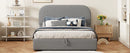 Upholstered Platform Bed With Hydraulic Storage System by HouseOfZazla
