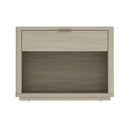 Evelyn - Nightstand With 1 Drawer And Open Shelf by HouseOfZazla