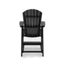Adirondack Style Counter Chair Stylish HDPE Poly Lumber For Dining, Patio, And Garden Comfort by HouseOfZazla