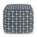 Noreen - Upholstered Square Pouf by Unique Piece Furniture