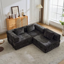 Convertible Floor Sofa Bed, Boneless Modular Sectional Sofa For Living Room