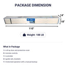 8.5' x 8.5' Motorized Roll-Up Door Kit