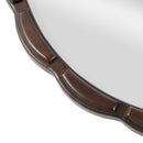 Round Wood Wall Mirror - 31.5"