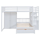 Bunk Bed With Wardrobe, Drawers