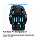 SL Type Pulley Guide, 2D Motor-Massage Manipulator-Space Saver Design, Track Sliding Zero Gravity Multifunction Massage Chair - Black by HouseOfZazla