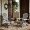 Oversize Outdoor Folding Adirondack Chair, Patio Chair For Garden by HouseOfZazla