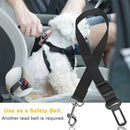 2Pcs Pet Dog Seat Belt Leash Adjustable Pet Dog Cat Safety Leads Harness Car Vehicle Nylon Fabric Seatbelt Strap by GBruno Store