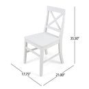 Plethora - Dining Chair With X Shaped Back (Set of 2) by HouseOfZazla