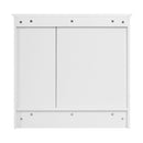 Wall Mount 2 In 1 Mirror Cabinet With Adjustable Shelf, Soft-Closing Hinges by HouseOfZazla