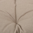 Cori Outdoor Patio Black Faux Wicker Egg Chair with Khaki Cushion, Weather-Resistant, Handwoven PE Rattan and Iron Frame