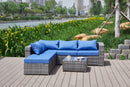 Patio Sofa With Cushions by Unique Piece Furniture