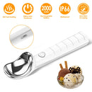 Heated Ice Cream Scoop - Rechargeable Electric with Fast Heating