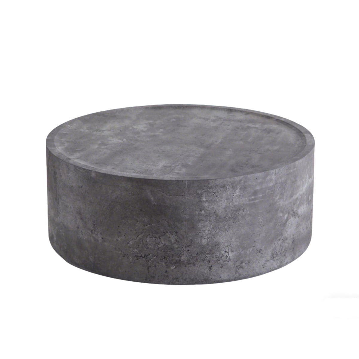 31.5" Round Coffee Table with Faux Concrete Finish, photo 5 of 7