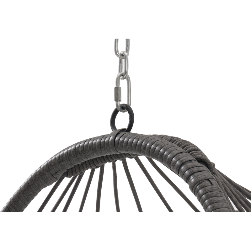 Outdoor Garden Rattan Egg Swing Chair Hanging Chair PE Hang Chair