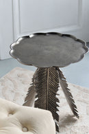 Leaf Side Table - Silver by HouseOfZazla