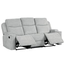 Galya - Motion Sofa - Light Gray Chenille by Unique Piece Furniture