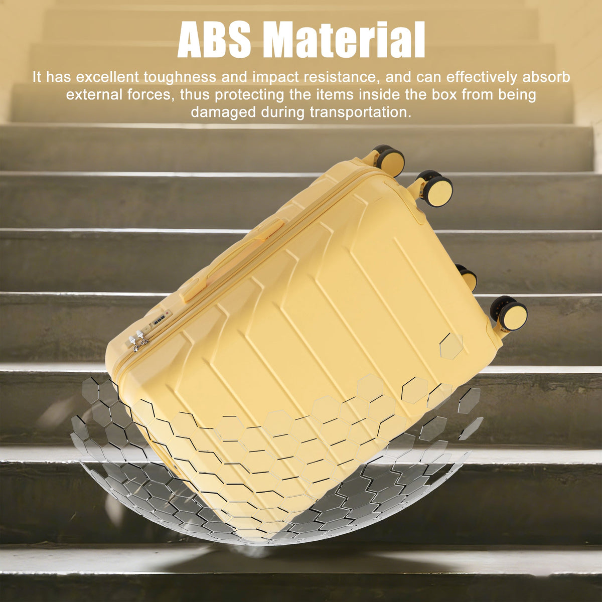 28 Inch ABS Hard Shell Large Travel Checked Luggage, photo 7 of 10