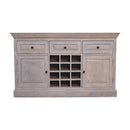 Wine Storage Unit - Gray Ash by Unique Piece Furniture