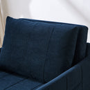 Upholstered Convertible Sleeper Sofa With 5 Position Backrest, Side Pockets, Storage by HouseOfZazla