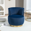 360 Degree Swivel Cuddle Barrel Accent Sofa Chair by Unique Piece Furniture