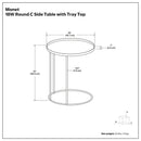 Monet - Metal Table