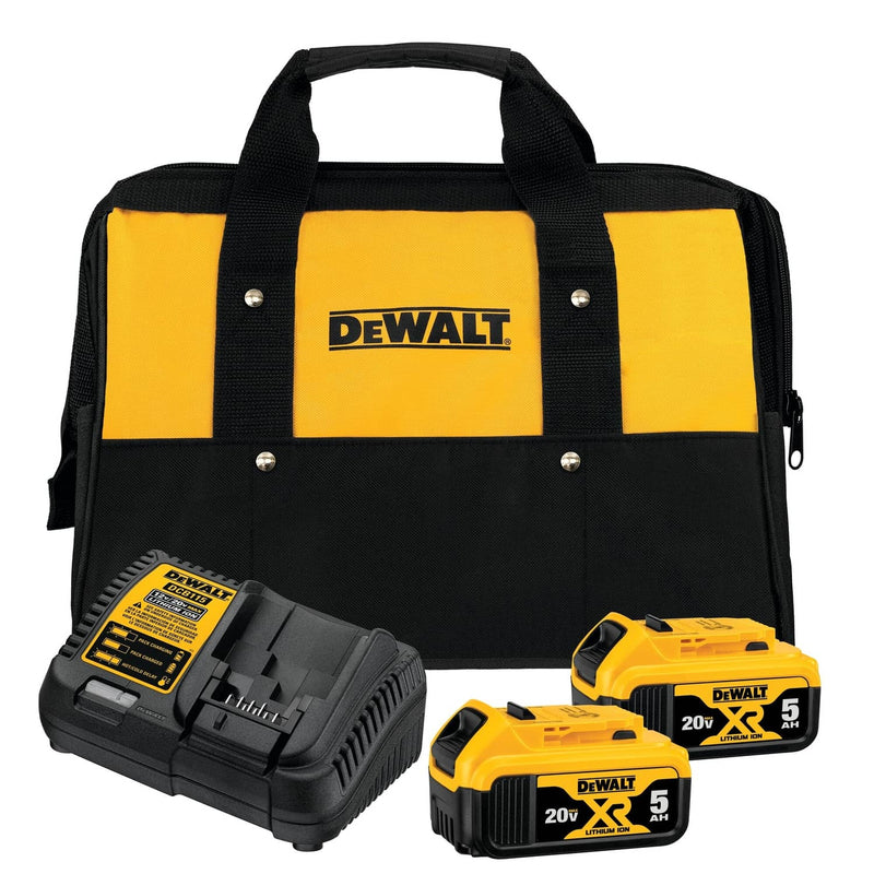 DEWALT DCB205-2CK 20V MAX* 5.0Ah Starter Kit With 2 Batteries