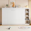 Murphy Bed With Bookshelf And Storage by Unique Piece Furniture