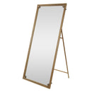 Full Length Mirror With Stand, Floor Standing Dressing - Antique Gold