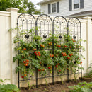Garden Metal Trellis Rustproof Trellis For Climbing Plants Outdoor Flower Support by Unique Piece Furniture