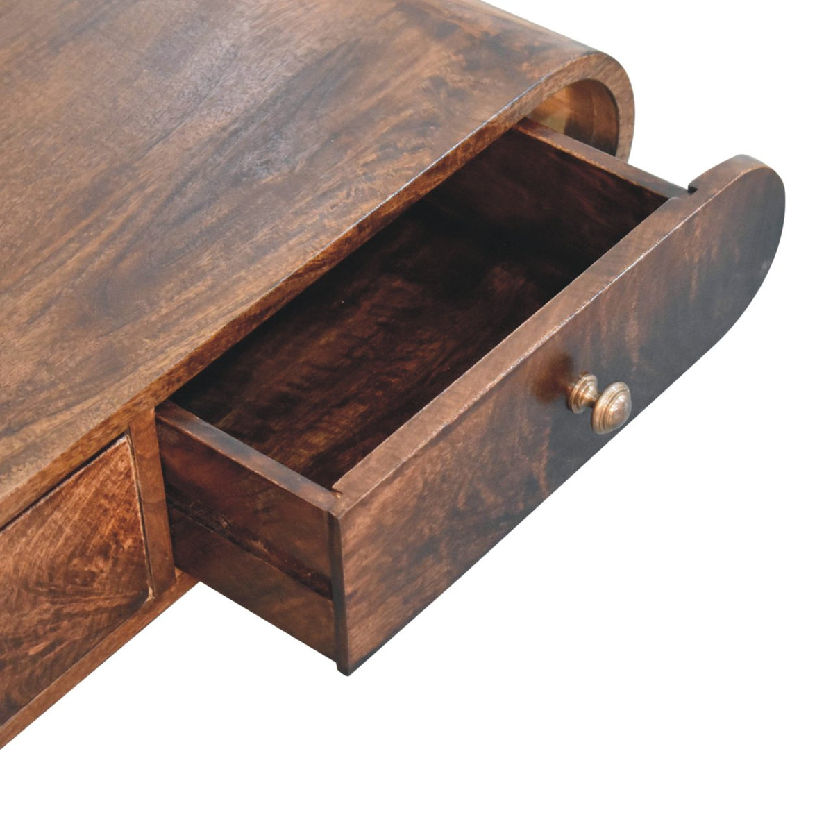 Solid Wood Wall-Mounted California Console Table, photo 7 of 9