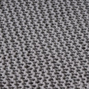 Chabani - Indoor Modern Knitted Fabric Cube Pouf Ottoman - Light Gray by HouseOfZazla