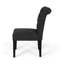 Broxton - Tuft Dining Rolltop Chairs With Button Tufted Backrest (Set of 2)