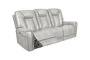 Sanibel - Sofa With Power Recline With Power Headrest And Power Lumbar by Unique Piece Furniture