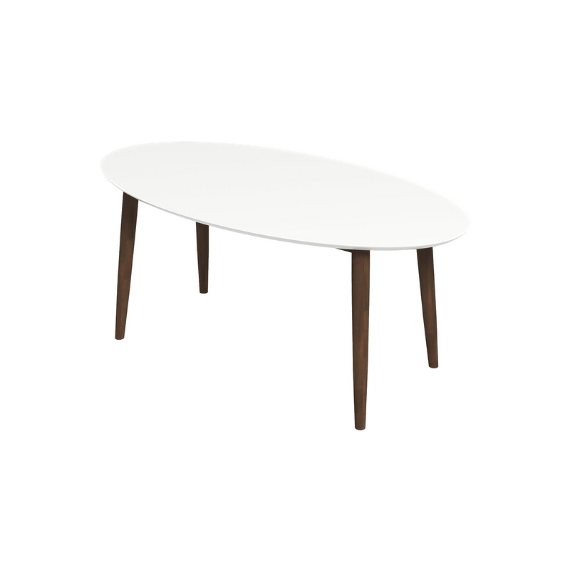 Ada Mid Century Modern Style Solid Wood Dining Table, photo 6 of 6