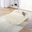 2 In 1 Foldable Sofa Bed With Multi Functional Blanket, Floor Lounge Sofa by HouseOfZazla