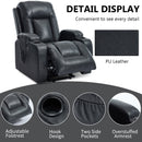 Dark Recliner with Power Lift Assistance