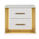Obsession - 2 Drawer Nightstand - White